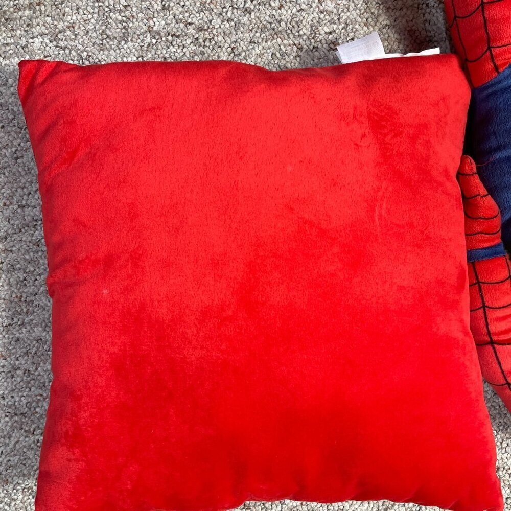 Marvel Spiderman Stuffed Pillow Doll Set Plush Red Blue 2 Pieces - Picture 3 of 11